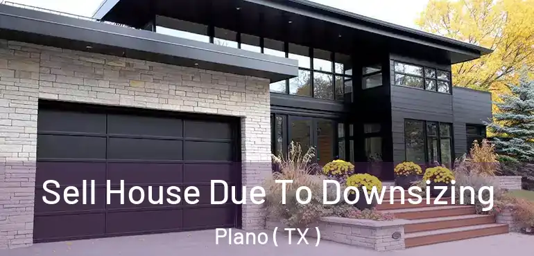  Sell House Due To Downsizing Plano ( TX )